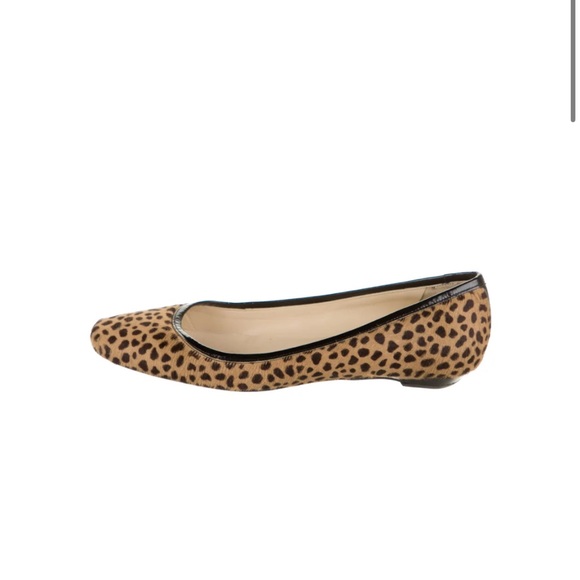 Jimmy Choo animal print ballet flats size 38.5 - Picture 2 of 5